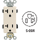 LT ALM DUPLEX OUTLET