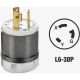 021-02621-0PB 30A-250V LOCKING PLUG