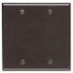 BRN BLANK WALL PLATE