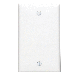 WHT BLANK WALL PLATE