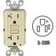 R01-GFTR2-0KI 20A IV TAMP GFCI OUTLET