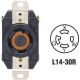 30A LOCKING RECEPTACLE