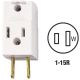 C22-00531-00W WHT POLAR CUBE TAP