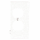 WHT DUPLEX END PLATE
