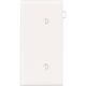 WHT BLANK END PLATE