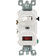 WHITE SWITCH/PILOT LIGHT
