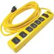 6-OUTLET SURGE STRIP 15FT CORD YELLOW JACKET 5138