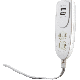 41226 2.4A USB WHITE 2 OUTLET