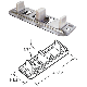 ADJUSTABLE FLOOR GUIDE
