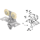 POCKET ASSEMBLY ROLLER