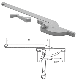 1762-LA LEFT CASEMENT OPERATOR