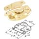 17573 SLIDING WINDOW SASH LOCK
