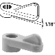 WIND SCREEN PLASTIC CLIP