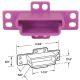 NYLON TRACK SOCKET