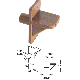 BRN SHELF SUPPORT