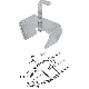 1-1/4IN BEDFRM RAIL CLAMP