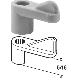 182932-5 5/16IN PLASTC SCREEN CLIP