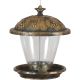 078978305014 SILVR CHALET BIRD FEEDER