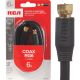 6FT RG6 BLACK COAX CABLE VH606R