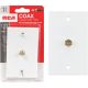 WHT COAXIAL WALL PLATE VH61R