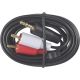 3FT Y STEREO CABLE PLUG