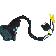 4 FLAT/7 ROUND CONNECTOR
