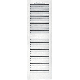 15X48 WHT LOUVER SHUTTER