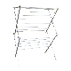 ALUMINUM CLOTHES DRYER
