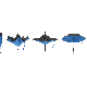 1037 BLUE BETTER BRELLA