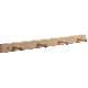 4 PEG WOOD RACK