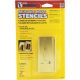 1IN BRASS LETTER STENCILS