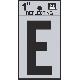 1IN REFLECT LETTER E