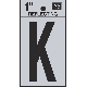 1IN REFLECT LETTER K
