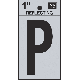 1IN REFLECT LETTER P