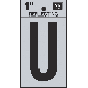 1IN REFLECT LETTER U