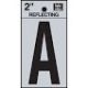 2In Reflect Adhesive Letter A