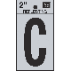 2IN REFLECT LETTER C