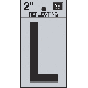 2IN REFLECT LETTER L