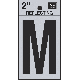 2IN REFLECT LETTER M