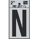 2IN REFLECT LETTER N