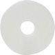 13IN WHITE BUFFER PAD