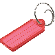 2PK ID KEY TAG W/RING