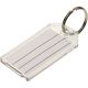 2PK ID KEY TAG W/RING