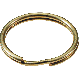 2PK 1-1/8IN BRS KEY RING