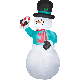 36716 AIRBLOWN 12FT SNOWMAN