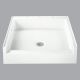 087206304002 32IN WHITE SHOWER BASE