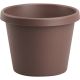 6IN CHOCOLATE POLY POT