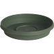 51406 6IN LVG GREEN POLY SAUCER