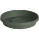 51420 20IN LV GREEN POLY SAUCER