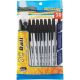 BP48-KR1P10-48 10PK BLK TCBP STICK PENS